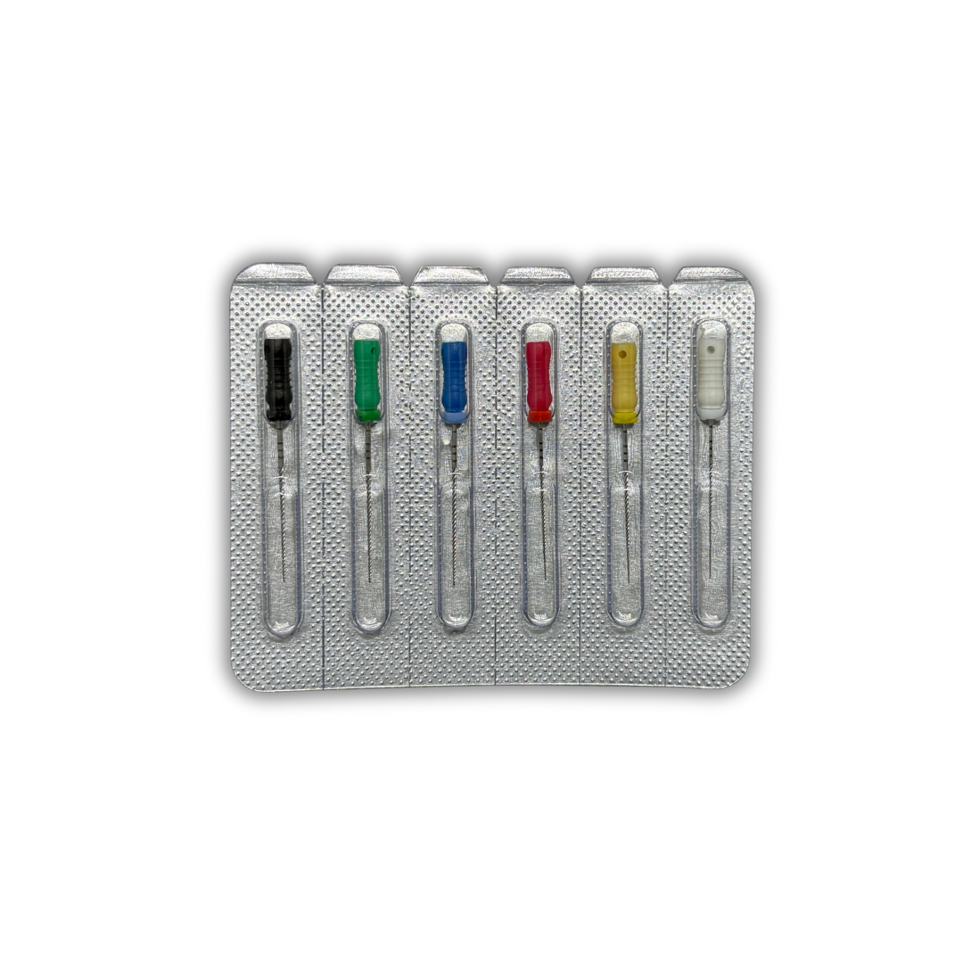 LIMAS MANUALES K TAPER 02 DE 25MM. BLISTER DE 6 UNDS