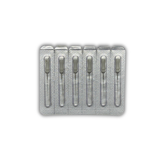 LIMAS MANUALES K TAPER 02 DE 25MM. BLISTER DE 6 UNDS