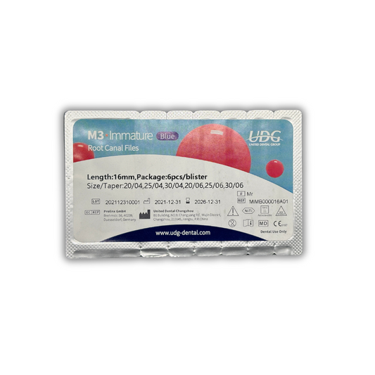 LIMAS M3 INMATURE BLUE SURTIDA DE 16 MM. BLISTER DE 6 UNDS
