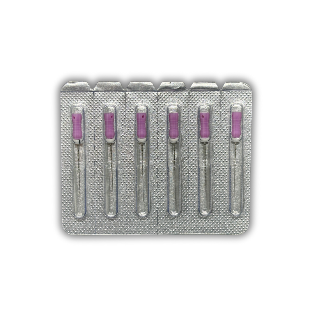 LIMAS MANUALES C TAPER 02 DE 25MM. BLISTER DE 6 UNIDADES