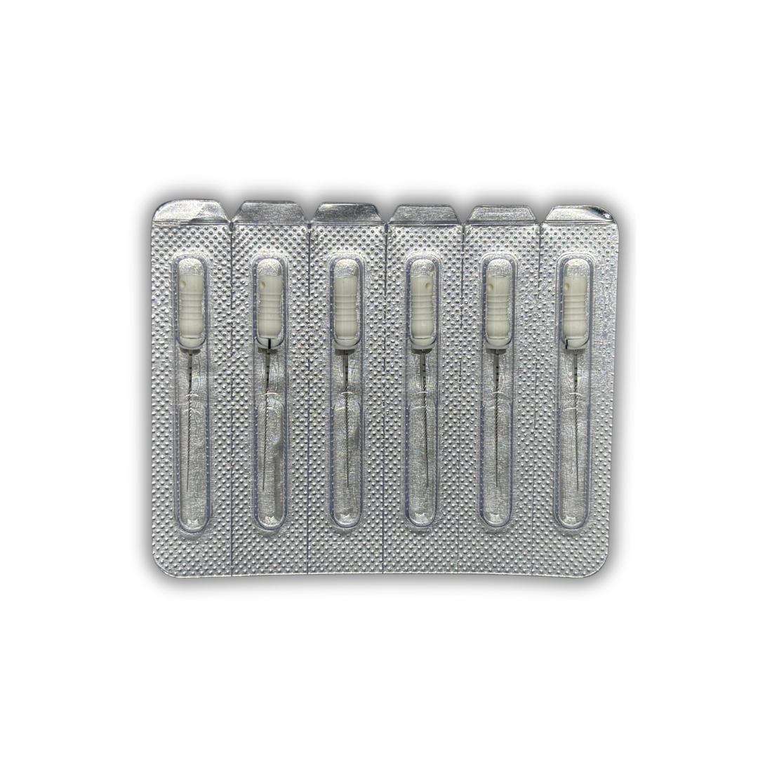 LIMAS MANUALES C TAPER 02 DE 25MM. BLISTER DE 6 UNIDADES